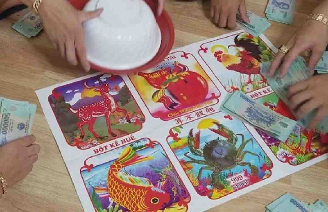 Hình thức nuôi tụ của trò chơi Bầu cua tôm cá là cách thức quan trọng